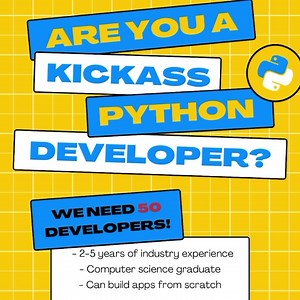 Apply : https://xpress.jobs/jobs?KeyWord=Python&Organization=0 | XpressJobs
