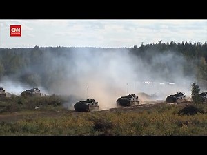 2 Robot Tempur Rusia Tampil Di Latihan Perang