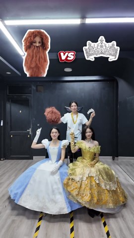 Kết thúc thú vị thử thách Left Right với hai công chúa