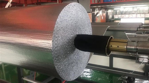 Fire-Resistant Aluminum Foil Bubble Insulation Moisture Barrier for Warehouse Environments Thermal Insulation Materials