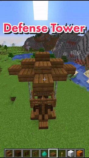 Ultimate Minecraft Defense Tower Building Tutorial