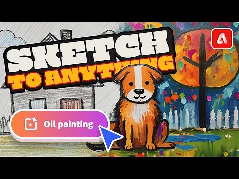 TRANSFORM Your Sketches Using Adobe Firefly