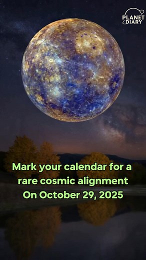 18K views · 574 reactions | Mark your calendar for a rare cosmic alignment — on October 29, 2025 | Luna Discovery | Facebook