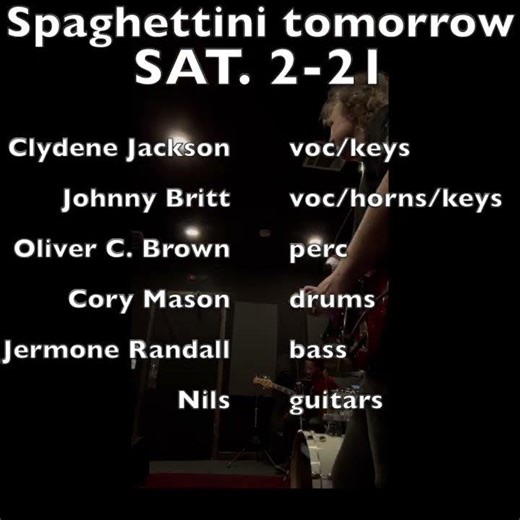 Spag Promo 3 rehearsal #guitar #music #spaghettinisealbeach #smoothjazz #livemusiclovers #livemusic