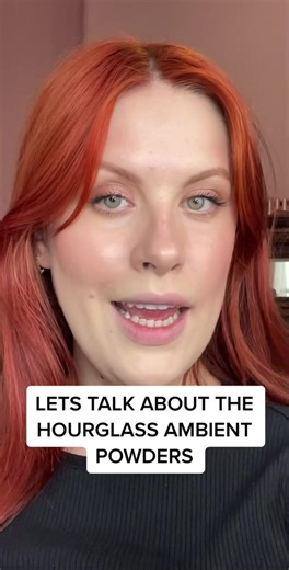 Finally explaining the @hourglasscosmetics ambient powders! This is the shade ‘luminous light’ ✨ #hourglasspowder #hourglasscosmetics #meccabeauty #airbrushmakeup #makeupartistproducts