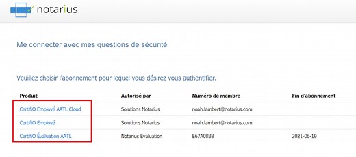 Comment récupérer votre signature numérique? - Notarius Support