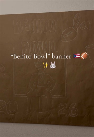 Benito Bowl Banner Creation Process