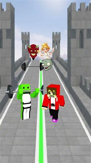 POV ❤️ Dream and JJ Survival Run! 565% #minecraft