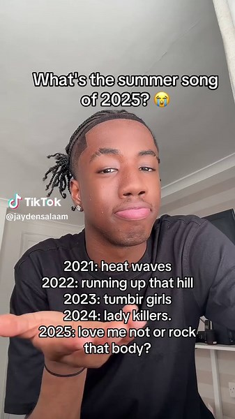 Top Summer Songs from 2021 to 2025