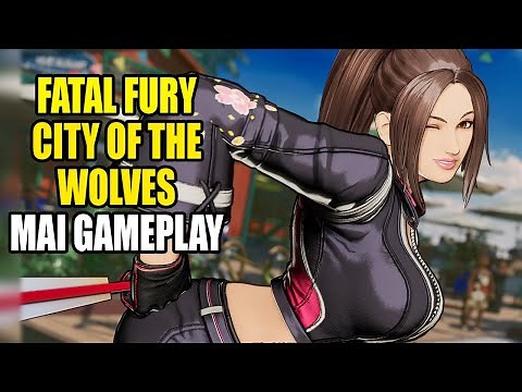 Fatal Fury: City of the Wolves - Mai Shiranui Gameplay | TGS 2024 (4K)
