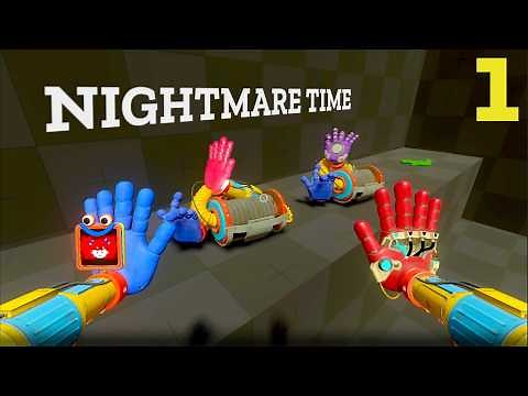 New Poppy Playtime Nightmare Time Chapter 1 | Starter-Kit | Puzzles | Monster Chasing | Full Game.