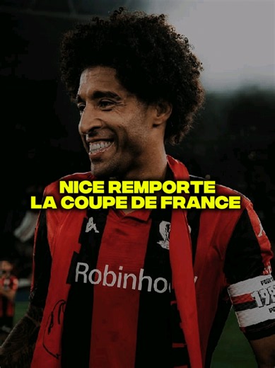 OGC Nice remporte la Coupe de France face au Racing Club de Lens Nice vs Lens finale Coupe de France #ogcnice #coupedefrance #rclens #cdf #footballtiktok
