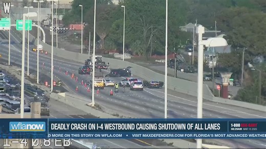 Fatal crash causes shutdown on I-4 Westbound