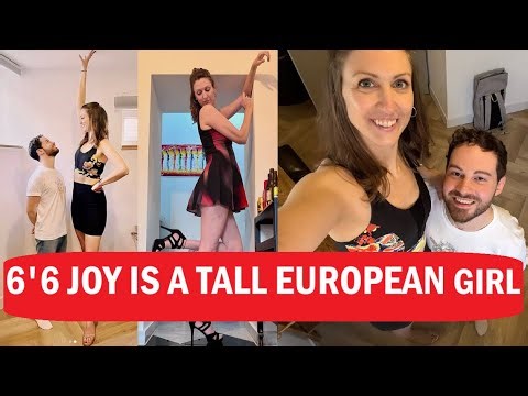 6'6" Tall European Girl Loves Her Height!