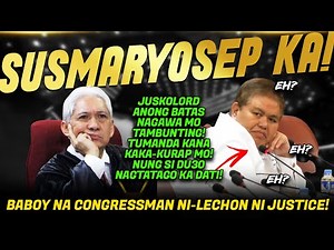 MAKAPANINDIG BALAHIBONG SINAGOT NI JUSTICE MARTIRES SI TAMBUNTING/ABANTE/LUISTRO/QUIMBO/ACOP/CASTRO