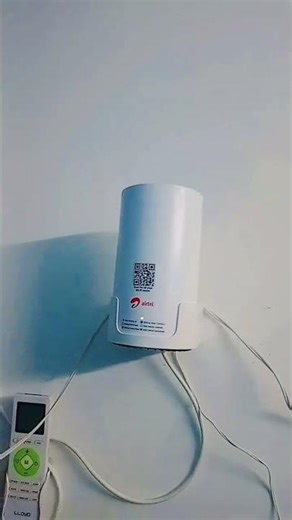 air fiber install by 13 year boy #viral #trendimg #airfiber #airtel #2026 #techexperiment