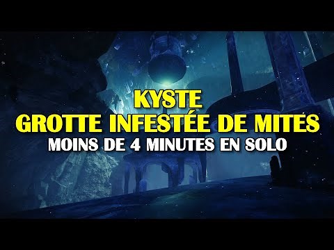 Destiny 2 - Kyste de la Grotte infestée de mites - En moins de 4 minutes, en solo (triomphe Rapido)