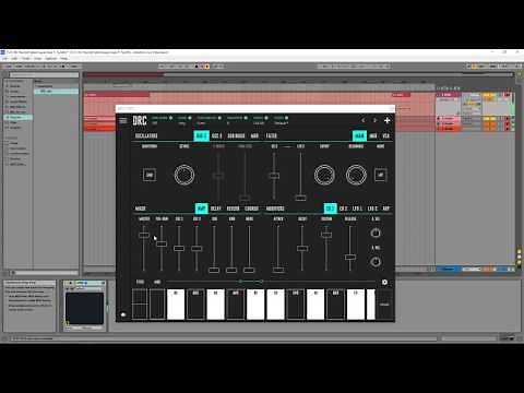 How to make a synth like Harold Faltermayer - Axel F. in DRC - Polyphonic Synthesizer