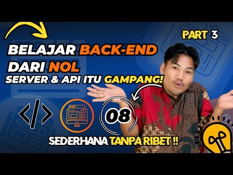 Belajar HTML dari Nol #8: Belajar Backend Website | Node.js & PHP untuk Pemula (PART 3)