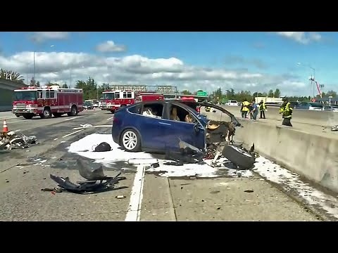 Tesla: Car in Fatal Hwy 101 Crash Was on Autopilot