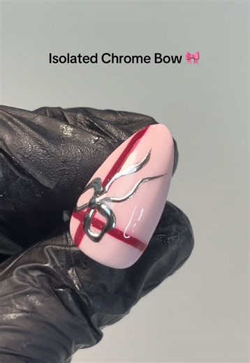 Nail Art Mastery with Isolated Chrome Techniques