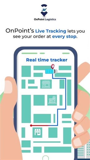 From Pickup to Delivery – Watch It Live on OnPoint App 🚚