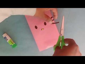 DIY Hello kitty Paper Bag / How to make Paper Bag step by step very easy / DIY Goodie bag