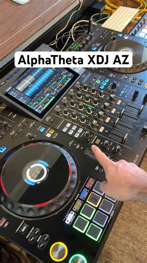 This is the AlphaTheta XDJ AZ 🎚️🎛️🎚️ #shorts