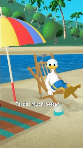 Mickey Mouse and friends have a beach day! 🌊 MickeyMouseClubhouse DisneyJr