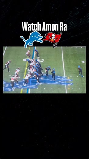 Uncommon effort from a WR in the run game. The kind of effort Dan Campbell preaches, commands, & receives from just about every player within the Lions organization. #Lions #Bucs #MNF | Landon Holifield