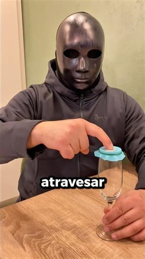 Why does this coin pass through plastic? 😲 #shorts