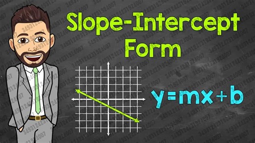 2026.01.06 【Math with Mr. J】斜率-截距式｜斜率-截距式直线作图指南
