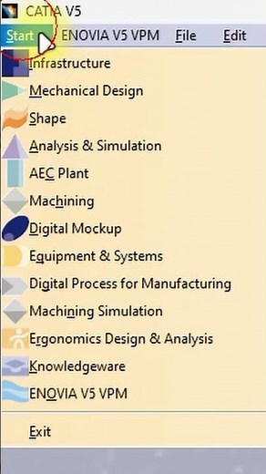 🚀 Change the default plane system to axis in just a few easy steps!#CATIA #CAD #3DModeling