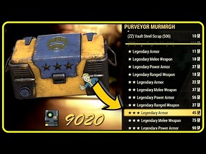 Fallout 76 - Buying Legendary Modules vs Items | Discounts at Rusty Pick!