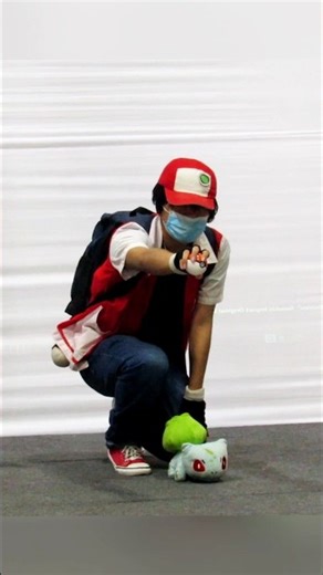 Red de Pokémon Cosplay en el Genshin Festival 2023 #pokemon #pokemoncosplay