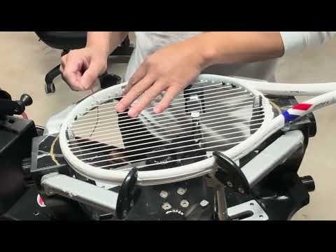 Tennis Racquet Stringing and Spec measurements | Tecnifibre Tfight 305