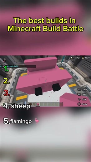 Average build battle be like #minecraft #buildbattle #shorts #minecraftmemes #meme