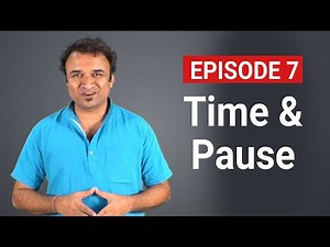 Episode 7 : voice & speech | Importance of Time & Pause in acting | Variation of Time & Pause