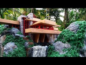 FALLING WATER HOUSE MINIATURE | Architecture