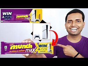 Munch Max Chocolate - Win PS5 Playstation Everyone | Nestle Munch Chocolate Win PS5 Offer 2025 ✅😎