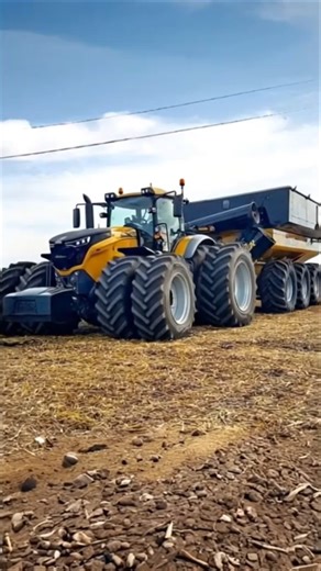 Epic Tractor FAIL, Tire Explosion Sends It Rolling!
