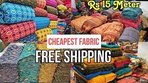 3K views · 86 reactions | Only 15 Rs Meter Fabric Fabric Wholesale...