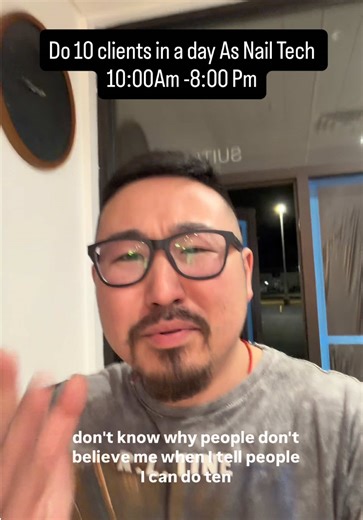 Real-Time Nail Art: 10 Clients in 10 Hours