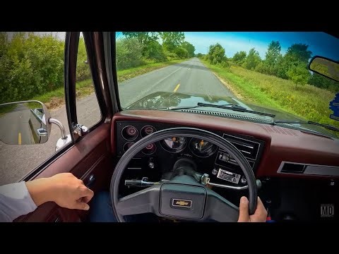1984 Chevrolet K10 Scottsdale | POV Walkaround & Quick Drive