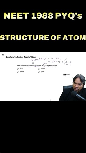 The number of spherical nodes in 3p orbitals is/are