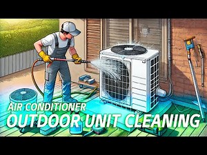 [LG Split AC] Outdoor Unit Cleaning Guide!