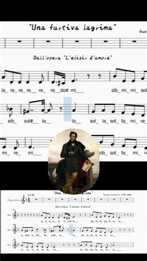 Video tutorial for recorder from Donizetti's "L'elisir d'amore" at https://youtu.be/a8QfLdq5SeE