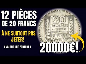 pièces de 20 francs les plus chères