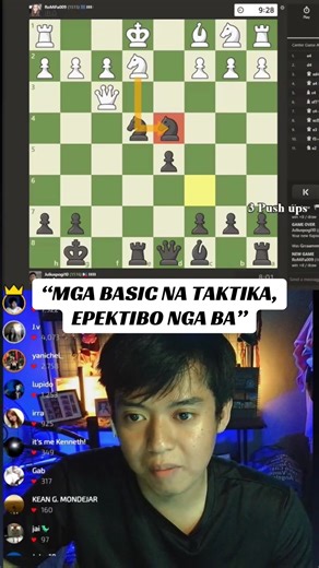 “Mga basic na taktika, epektibo nga ba?” #chess #chesstok #chesstactics