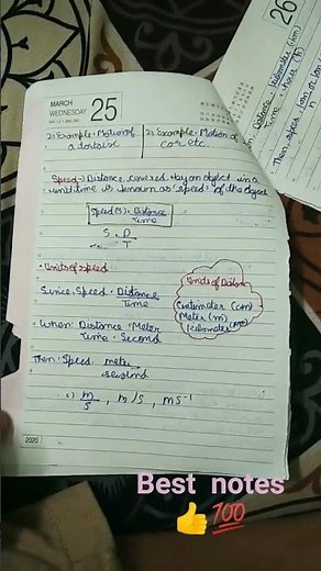 class 7th science motion and time notes